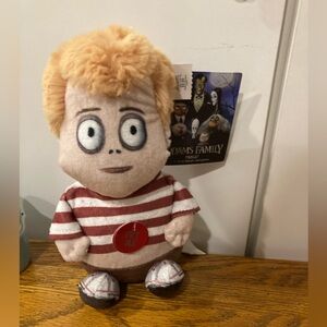 The Addams Family 6” Pugsley Plush Toy -NWT